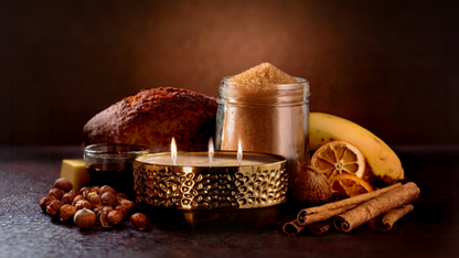 Warm Banana Bread Luxury Candle